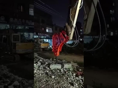 YTB100 Top Typ / Trójkąt Hydraulic Breaker 100 Chisel, kostium 10-16 Ton