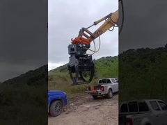 WuYing grabarka, garnitur 5-10/11-16 ton, czterokłowy grabarz drewna