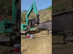 WuYing grabarka, garnitur 5-10/11-16 ton, czterokłowy grabarz drewna