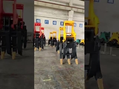 Ekskawator Mechaniczny uchwyt skały Mechaniczny uchwyt obrotowy uchwyt