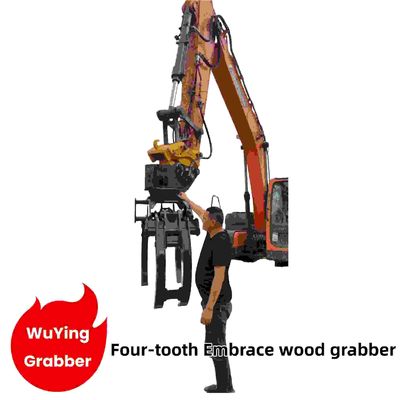 WuYing 4 Claw Graber z Q355 materiałem płyt odpornych na zużycie