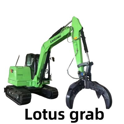 Hydrauliczne Lotus Excavator Grabber Heavy Duty dla złomu kamienia