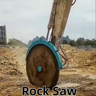 Ekskawator Hydraulic Rock Saw Stone Beton Cutting Machine Do cięcia skał