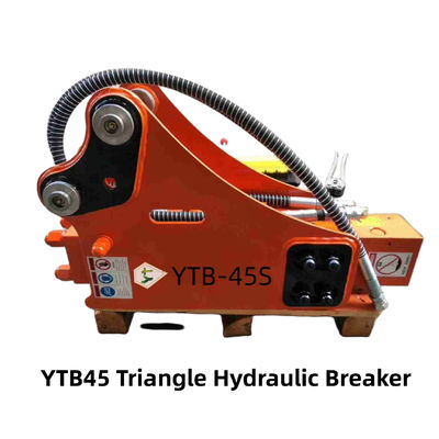 YTB45 Typ trójkąta Hydraulic Breaker Hammer 45 Chisel Suit 1,2-3,0 Tony