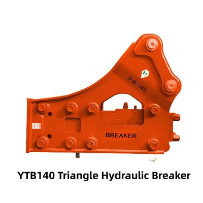 Typ bok / trójkąt Hydraulic Breaker YTB140S 140 Chisel dla koparki 19-26 ton