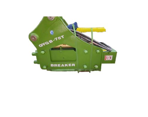 Trójkąt Hydraulic Rock Breaker 75MM Chisel QYGB75 Do 6.0-8.0 Tons Excavator